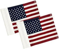 AZCOVER 2 Pack USA Golf Flag 8x6 Inch by AZCOVERFLAGS