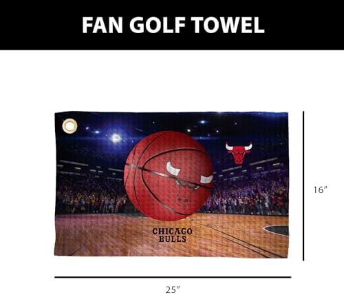Northwest NBA Golf Towel – Official Licensed Microfiber Waffle Fabric, - Image 4