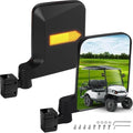 No Drill Golf Cart Side Mirrors by LEAPGOMAXGolfCartParts