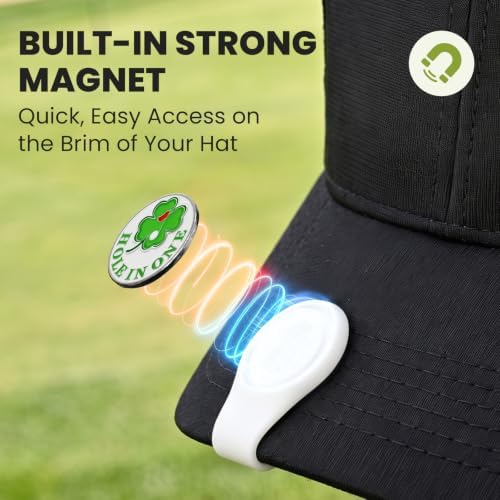 VEASAERS Golf Hat Clip Silicone Holder 5 Pack - Image 2