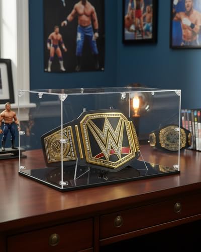 Acrylic Championship Belt Display Case – 3mm Clear Acrylic - Image 6