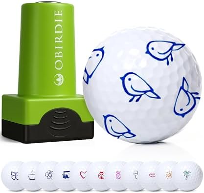 Golf Ball Marker Stamp | Golf Accessories by Obirdie