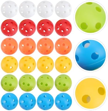 Perforated Plastic Practice Balls PP 24pcs - Image 7