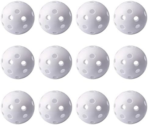 Practice Golf Balls for Backyard, Plastic Golf Training Balls 5 inch Indoor by Booreina