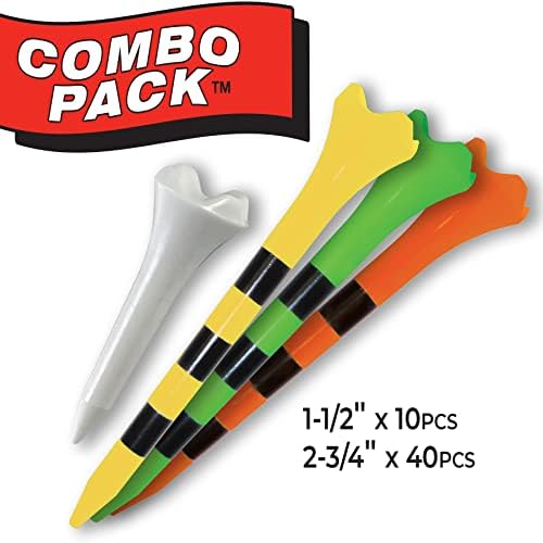 PrideSportsPride Professional Tee System, Pride Performance Plastic Golf Tees - Image 3