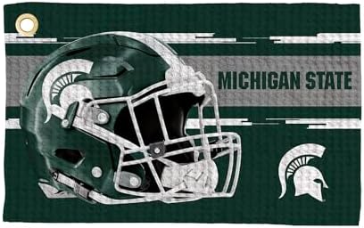 Northwest NCAA Golf Towel, Official Licensed Microfiber Waffle Fabric, by Northwest