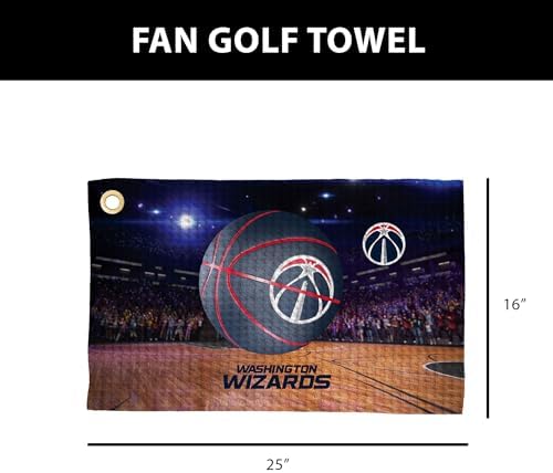Northwest NBA Golf Towel – Official Licensed Microfiber Waffle Fabric, - Image 5