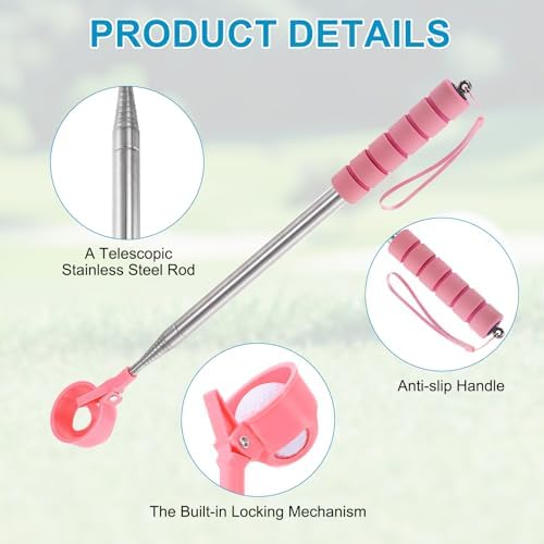 Golf Ball Retriever Telescopic Ball Grabber - Image 3