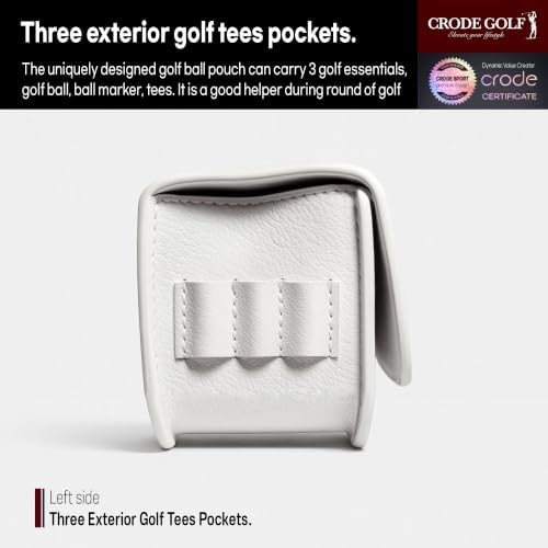 CRODE Golf Ball Bag and Tee Holder - Image 4