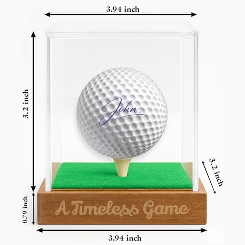 Personalized Golf Ball Display Case - Image 3
