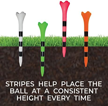 3-1/4" Pride Performance Golf Tee Striped - Image 5