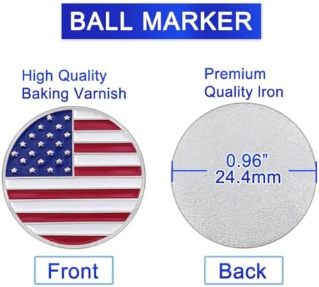 10 Pcs Value Golf Ball Markers - Image 3