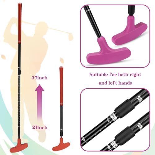 Hiboom 4 Pack Adjustable Golf Putters - Image 3