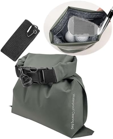 Golf Club and Ball Cleaning Pouch by BUMOVE