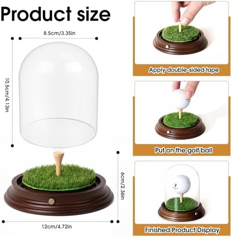 Light Up Hole in One Golf Ball Display Case，Can Put 1 Golf Ball - Image 6