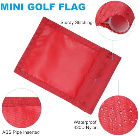 PATIKIL 7 x 5 Inch Golf Flag - Image 3