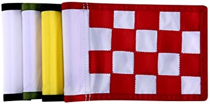 Golf Flag, Konday Checkered Training Putting Green Flags, Golf Target Flags - Image 7