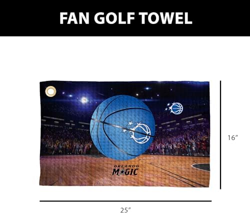 Northwest NBA Golf Towel – Official Licensed Microfiber Waffle Fabric, - Image 5