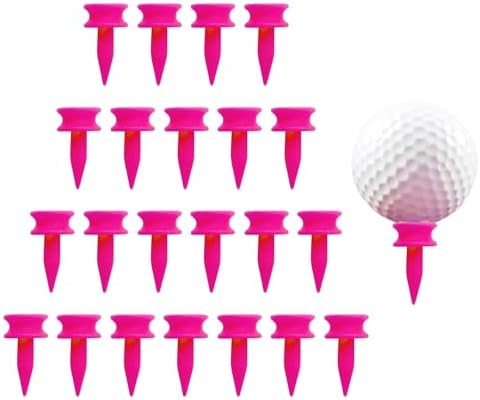 Plastic Castle Golf Tees 1" 100/200 Pack by BRAMASOLE