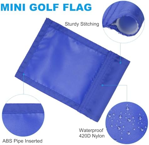 PATIKIL 7 x 5 Inch Golf Flag - Image 3