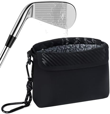 Golf Cleaning Kit Accessories, Golf Club Ball Cleaning Bag, Gift by Unknown
