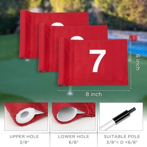 KINGTOP Numbered Mini Golf Flags - Image 3