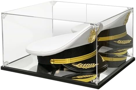 Police & Military Hat Acrylic Display Case by VINJKZQDisplay