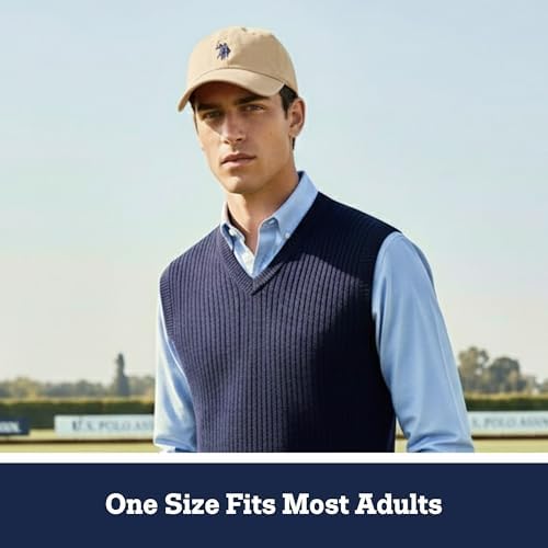 U.S. Polo Assn. Baseball Cap, 100% Cotton Adjustable Dad Hat - Image 5