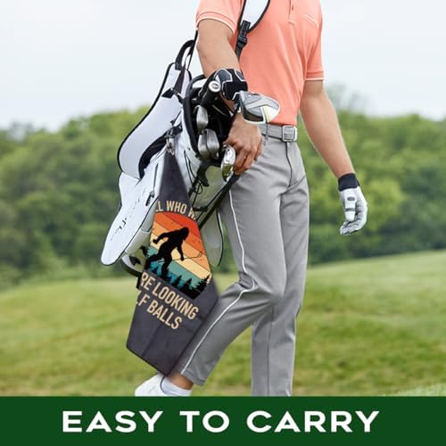 Funny Not All Who Wander are Lost Golf Towel Gifts - Image 5
