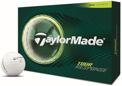 TaylorMade Tour Response Golf Balls, Enhanced 360° ClearPath Alignment by Unknown