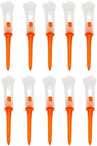 10 Pcs 3-1/4 Inch Plastic Golf Tees by Unknown