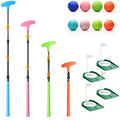 Mini Golf Set - 4 Adjustable Golf Putters, Putt Putt Golf Set - Kids Clubs by Unknown
