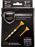 Maxfli Performance Series Low Resistance 3 1/4'' & 1 1/2'' Assorted Golf Tees by Maxfli