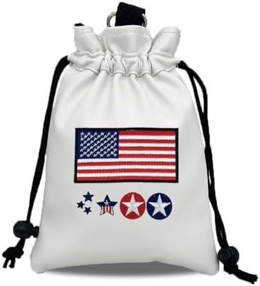 Skull Golf Valuables Pouch Bag - Image 2