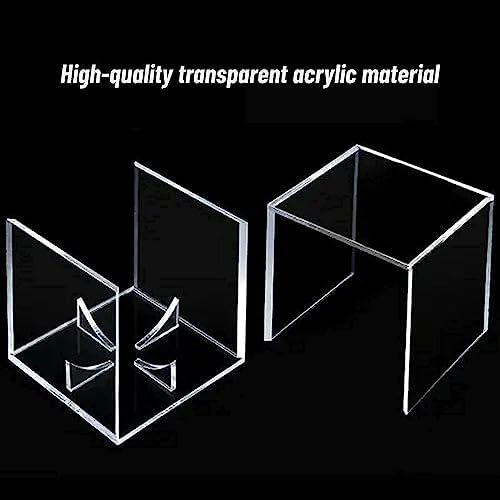 Baseball Display Case, 24 Pack Clear Acrylic Cube Holder Set - Image 6