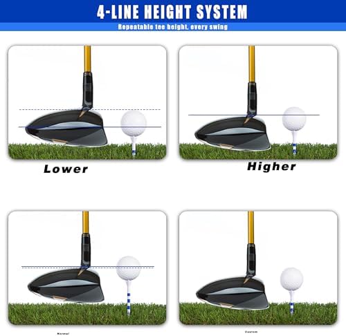 Golf Tees, Mixed Size Plastic Golf Tees - Image 4