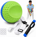 2-in-1 Golf Training Aid Ball, Forearm Link & Impact, Fix Slicing, Scooping & by Unknown