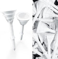 FINGER TEN Golf Tees Plastic 3 1/4 Inch 12/24/60 Pack by FINGERTENSport