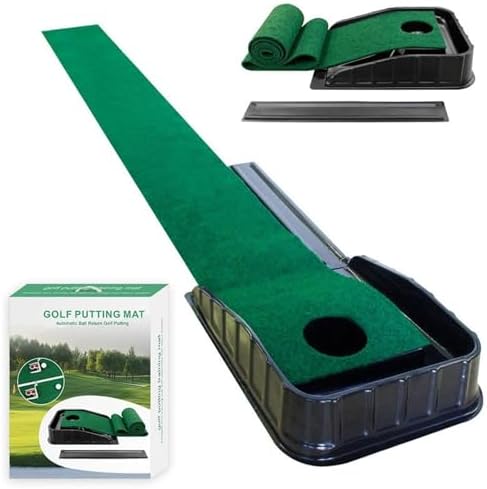 harayaa Golf Putting Mat Indoor Putting Green Training Mat Practice Aid - Image 5