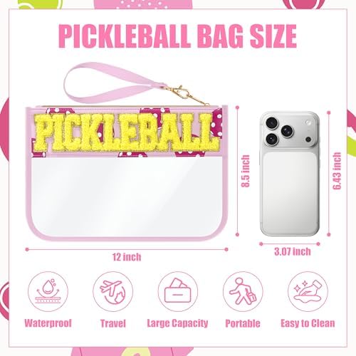 BuyCard Pickleball Gifts Makeup Bag - Image 2