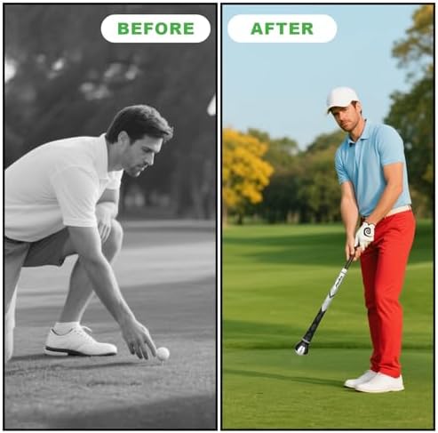MAZEL 4 Pcs Ball Grabber Golf Ball Pick Up Retriever Claw Sucker Tool Fit Golf - Image 7