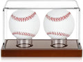Weysat Baseball Display Case 2 in 1 Clear Cube Baseball Holder by Weysat