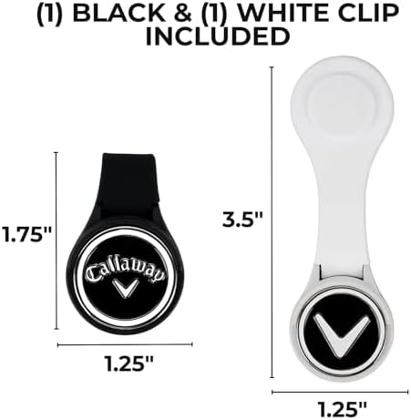 Callaway Magnetic Golf Ball Marker Hat Clips - Image 2