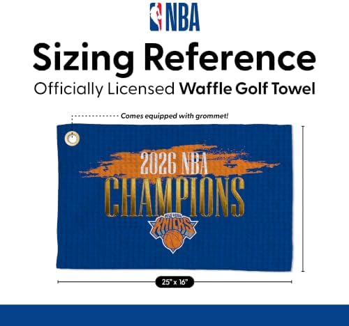 Northwest NBA Golf Towel – Official Licensed Microfiber Waffle Fabric, - Image 5