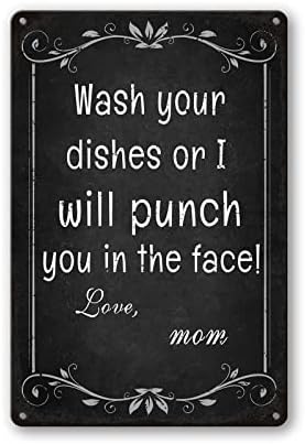 Kitchen Signs Wall Decor Funny Metal Tin Sign Kitchen Sets by Masleo