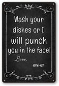 Kitchen Signs Wall Decor Funny Metal Tin Sign Kitchen Sets by Masleo