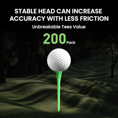 FINGER TEN Golf Tees Plastic Unbreakable - Image 2