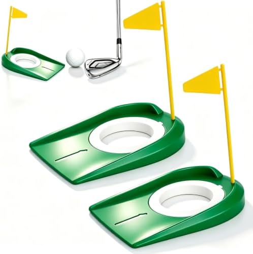 Golf Putting Green Indoor Set, 2 Pack Cup by joaoxoko