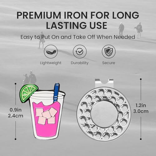 Amy Sport Funny Golf Ball Markers 2 Pack - Image 2