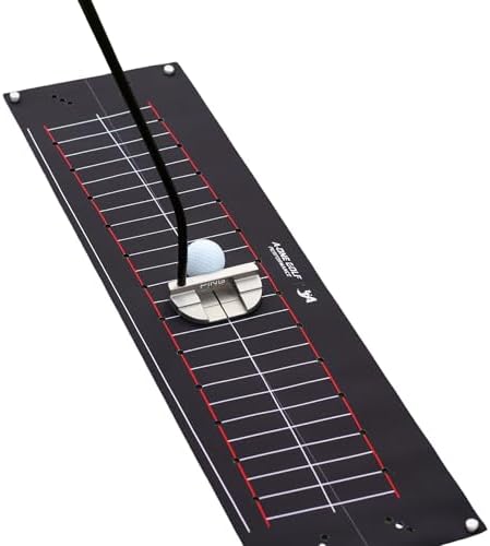 Golf Putting Practice Training aid, Perfect Perfect Practice Golf Putting mat by Unknown
